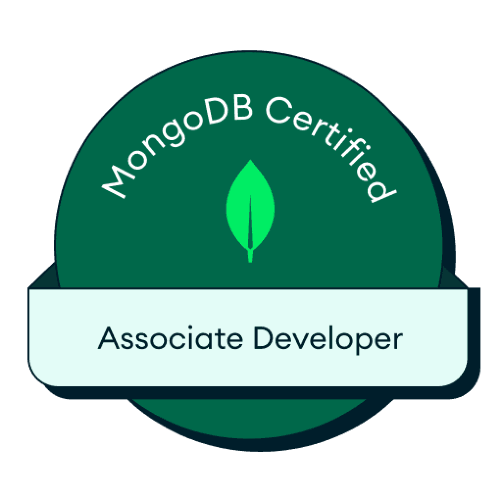 MongoDB Associate Developer Certificate Badge